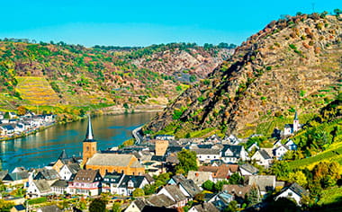 Alken on the Moselle River, Germany